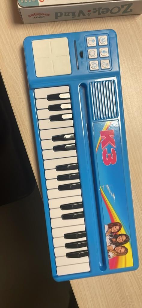 Piano K3, Kinderen en Baby's, Speelgoed | Educatief en Creatief, Zo goed als nieuw, Elektronica, Met geluid, Ophalen