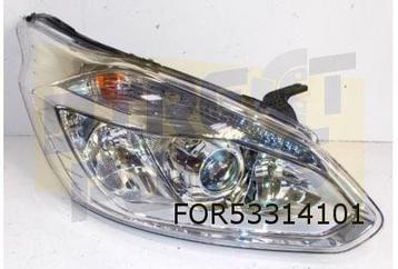 Ford Transit Custom koplamp Links (halogeen/ chrome/ statisc, Envoi, Neuf, Ford