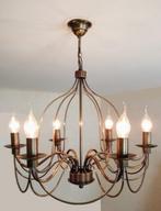 Prachtige HangLamp 6-Lichts  (nieuw), Enlèvement, Neuf, Verre, 50 à 75 cm