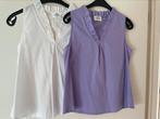 2 bloesjes, Kleding | Dames, Topjes, Maat 38/40 (M), Wit, Nieuw, Ophalen of Verzenden