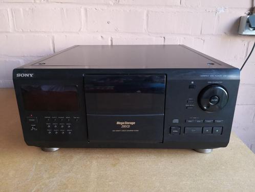 SONY CDP CX250- JUKEBOXSPELER MET 200 CD'S - PERFECTE STAAT, Audio, Tv en Foto, Cd-spelers, Zo goed als nieuw, Sony, Wisselaar