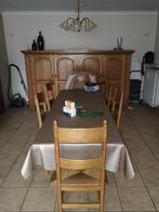 Eetkamer volle eik komen halen met 4 personen heel zwaar, Ophalen