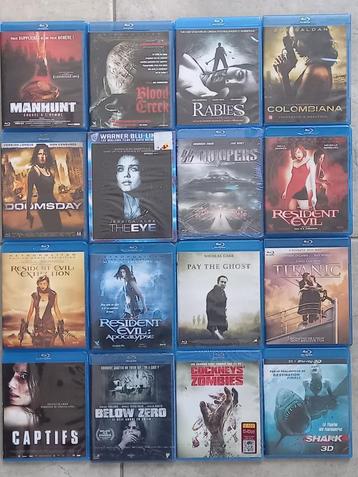 lot ou a la pièce 16 blu ray état neuf beschikbaar voor biedingen