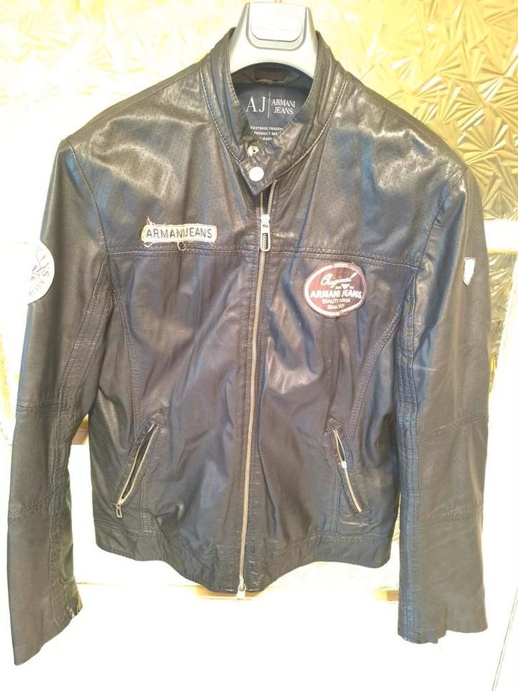 Armani jeans cuir 30th anniversaire, Vêtements | Hommes, Vestes | Été, Porté, Enlèvement