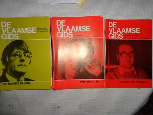 De Vlaamse Gids   maandblad van jaar 1973-1974&'75, Boeken, Tijdschriften en Kranten, Gelezen, Overige typen, Ophalen of Verzenden