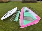 Windsurf set Tiga Swift 325 - mast - Fanatic 5,7 zeil - giek, Watersport en Boten, Ophalen, 300 cm of meer, Met vin(nen), Complete set