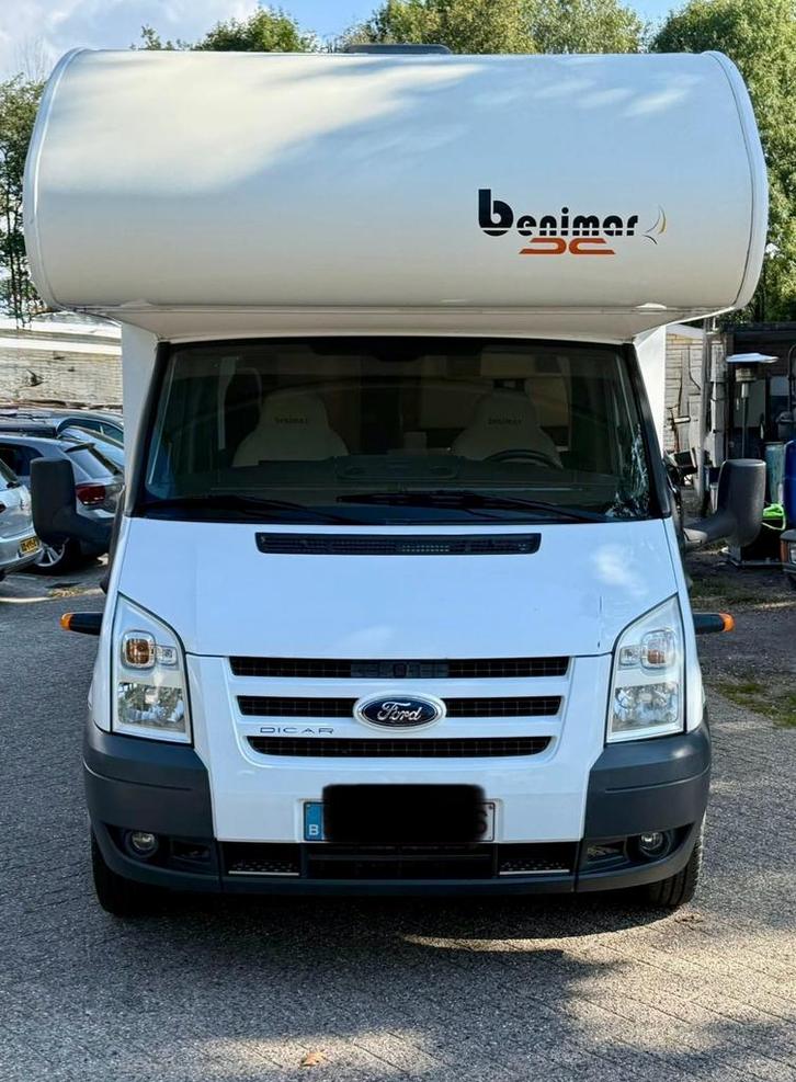 Ford benimar 062.000km arico 2.4 TDCI 2011bj, Caravans en Kamperen, Mobilhomes, Particulier, tot en met 6, Alkoof, Benimar, Ford