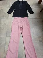 Stijlvolle roze broek mt smal, Kleding | Dames, Broeken en Pantalons, Ophalen, Zo goed als nieuw, Roze, Maat 36 (S)