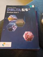 Delta 5/6 Analyse deel 1 Wiskunde, Boeken, ASO, Wiskunde A, Plantyn, Ophalen of Verzenden