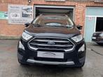 Ford EcoSport 1.0 Turbo Titanium 125pk * Carplay *, Auto's, Ford, Ecosport, USB, Leder en Stof, Zwart