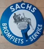 Emaille Sachs bromfietsen, Verzamelen, Merken en Reclamevoorwerpen, Ophalen, Gebruikt