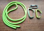 Escalade Lot mousquetons et morceau de corde., Sport en Fitness, Klimsport, Ophalen, Nieuw, Klimsport-accessoire