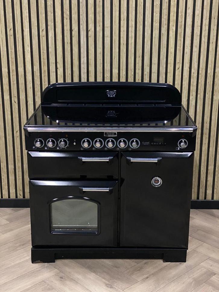 Falcon Fornuis 100cm Inductie + Pizza oven + Hete Lucht, Elektronische apparatuur, Fornuizen, Inductie, 5 kookzones of meer, 90 tot 95 cm