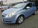 Opel Corsa 1.2i 2010 152.000 Airco + Garantie, Zwart, Electronic Stability Program (ESP), Blauw, 1229 cc