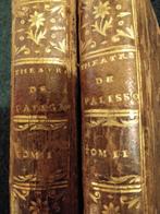 Théâtre de Palissot Tome I et II 1763 Reliure d'art, Antiek en Kunst, Antiek | Boeken en Manuscripten, Verzenden, PALISSOT de MONTENOY
