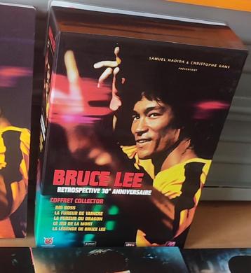 BRUCE LEE - Coffret 30ème Anniversaire (4 Films + 1 doc.), Enlèvement ou Envoi, Utilisé, Arts martiaux, Coffret