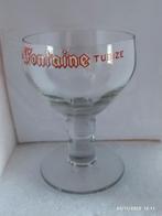 1 ancien verre à bière émaillé BRASSERIE DE LA FONTAINE ., Comme neuf, Autres marques, Enlèvement, Verre ou Verres