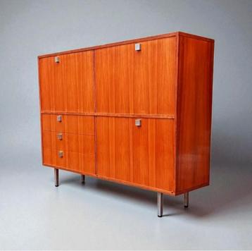 Dressoir Vintage Secretary Bar Alfred Hendrickx 1960's  beschikbaar voor biedingen