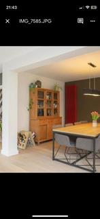 Vitrine kast teak, Huis en Inrichting, Ophalen