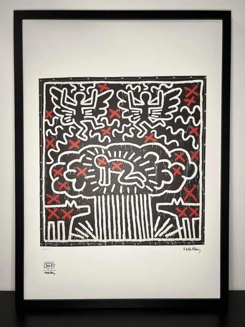 Keith Haring - Lithographie (sans titre), Antiquités & Art, Art | Lithographies & Sérigraphies, Enlèvement ou Envoi