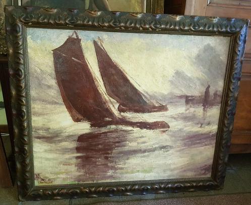 Schilderijen uit privécollectie A, Antiek en Kunst, Kunst | Schilderijen | Klassiek, Ophalen of Verzenden