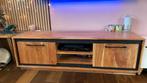Magnifique meuble télé manguier massif, Maison & Meubles, Comme neuf, Enlèvement
