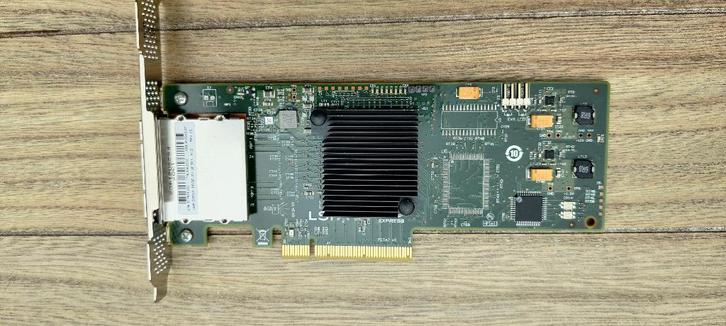 LSI HP 617824-001 6G DualPort HBA Card SAS9200-8e 615242-001, Computers en Software, Serverkasten, Refurbished, Ophalen