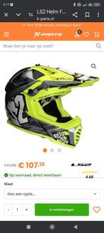 Kinder cross helm L52 nieuwstaat !, Motoren, Nieuw zonder kaartje, S