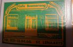 F: sticker Boemerang Sint Lenaarts bier Haacht, Ophalen of Verzenden, Zo goed als nieuw, Merk