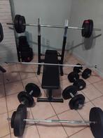 Fitness bank met halters, Sport en Fitness, Ophalen of Verzenden