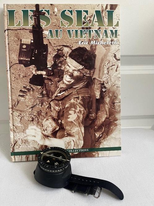 US vietnam boussole de plongée LS1 utilisée SEALS 1969->, Collections, Objets militaires | Général, Marine, Enlèvement ou Envoi