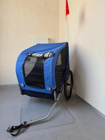 Fietskar voor hond, Fietsen en Brommers, Fietsaccessoires | Aanhangwagens en Karren, 20 tot 40 kg, Zo goed als nieuw, Hondenkar