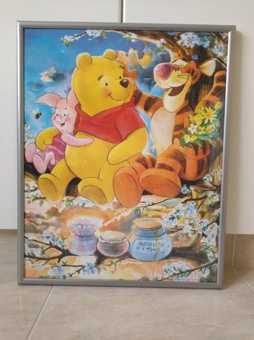 2 Winnie the Pooh kaders 40 x 50 cm
