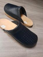 Blauwe houten klompen dames maat 41, Blauw, Instappers, Ophalen of Verzenden, Gedragen