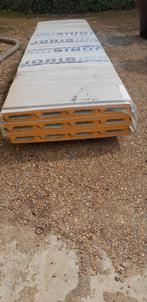 Nieuw geïsoleerde platen wit, Doe-het-zelf en Bouw, Platen en Panelen, Ophalen, Nieuw