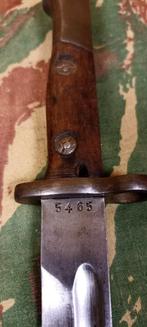 Baïonnette modèle 1895 ww2, Ophalen of Verzenden, Landmacht, Mes of Dolk