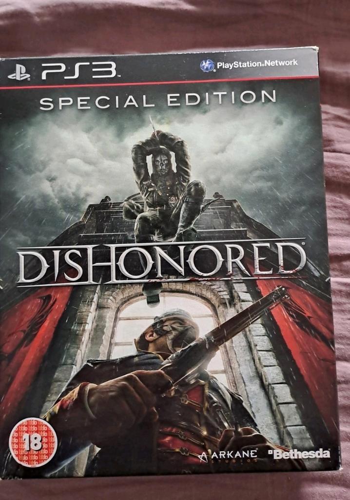 Dishonored special edition (+tarot deck), Games en Spelcomputers, Games | Sony PlayStation 3, Gebruikt, Ophalen of Verzenden