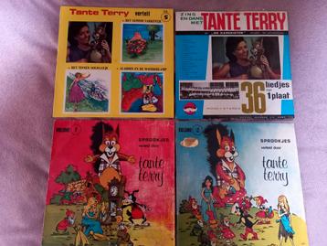 Tante Terry 4 x Lp Vinyl 33t beschikbaar voor biedingen