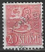 Finland 1954/1958 - Yvert 414A - Leeuw (ST), Postzegels en Munten, Postzegels | Europa | Scandinavië, Finland, Verzenden, Gestempeld