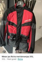 Motorjas met binnenvest en bescherming xxl  Richa, Motoren, Ophalen, Jas | textiel, Dames, Richa