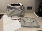 Verzorgingstas / luiertas Béaba “Genève II heather grey”, Kinderen en Baby's, Luiertassen, Ophalen, Zo goed als nieuw, Schoudertas