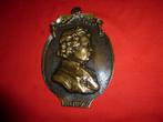 Composer Ludwig Van Beethoven zware bronzen medaille, Antiek en Kunst, Antiek | Brons en Koper, Ophalen of Verzenden, Brons