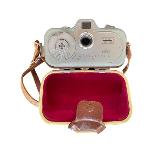 Camera Zeiss Ikon Movikon 8 Movinette Duitsland 1958 in koff, Verzamelen, Foto-apparatuur en Filmapparatuur, Filmcamera, 1940 tot 1960