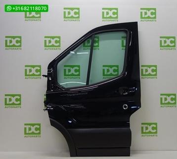 Ford Transit ('14-'18) Voorportier links zwart beschikbaar voor biedingen
