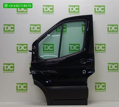 Ford Transit ('14-'18) Voorportier links zwart, Auto-onderdelen, Carrosserie, Deur, Ford, Voor, Links, Gebruikt, Ophalen of Verzenden