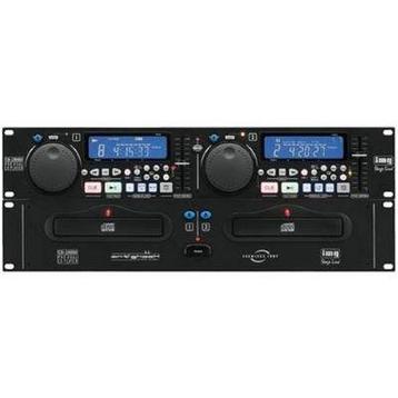 Monacor IMG Stage Line CD-280DJ dubbele DJ cd-speler  beschikbaar voor biedingen