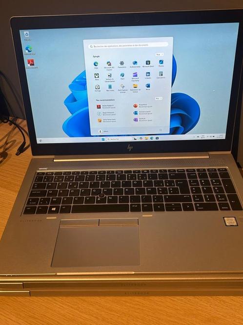 HP EliteBook, professioneel, nieuw logo, 16 g RAM, Computers en Software, Windows Laptops, Zo goed als nieuw, 15 inch, SSD, 4 Ghz of meer