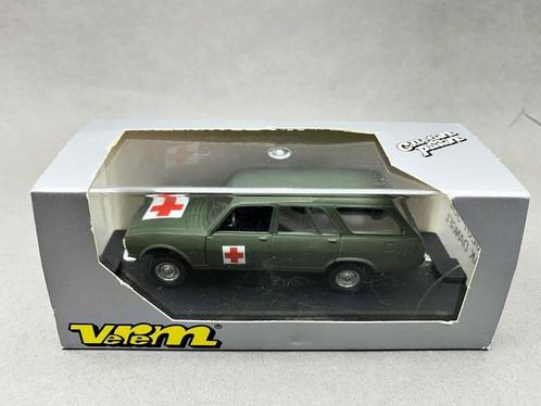 PEUGEOT 504 Break 4x4 DANGEL 1981 Ambulance 1/43 VEREM Neuve, Hobby en Vrije tijd, Modelauto's | 1:43, Nieuw, Auto, Solido, Ophalen of Verzenden