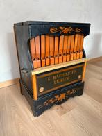 Antiek draaiorgel straatorgel G. Bacigalupo uit Berlijn, Muziek en Instrumenten, Draaiorgels, Ophalen, Zo goed als nieuw