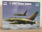 Trumpeter 01650 - F-100F Super Sabre (1/72), Hobby en Vrije tijd, Modelbouw | Vliegtuigen en Helikopters, Overige merken, 1:72 tot 1:144